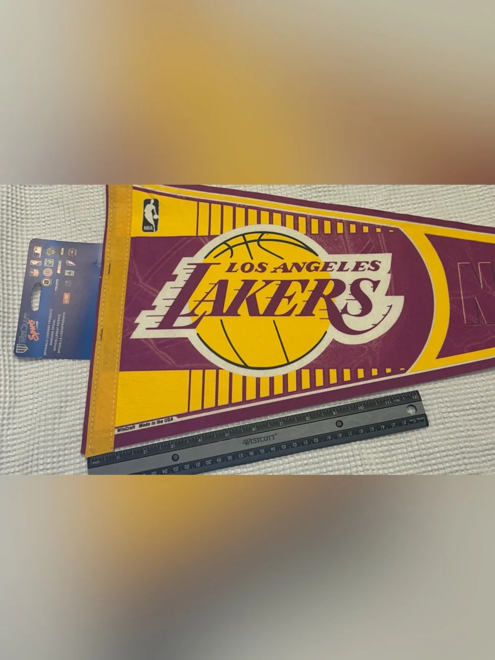 Los Angeles Lakers Full Size WinCraft NBA Pennant NWT